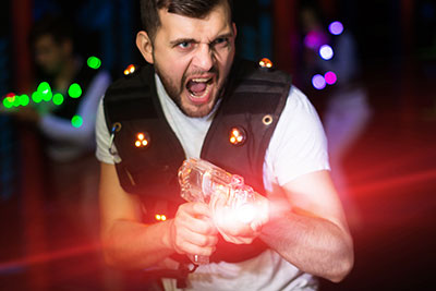Laser tag in Prague
