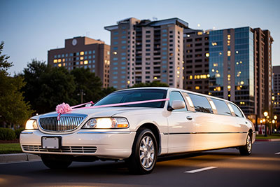 Lincoln Town Car Stretchlimousine in Prag